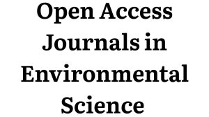 Open Access Journals in Environmental Science 